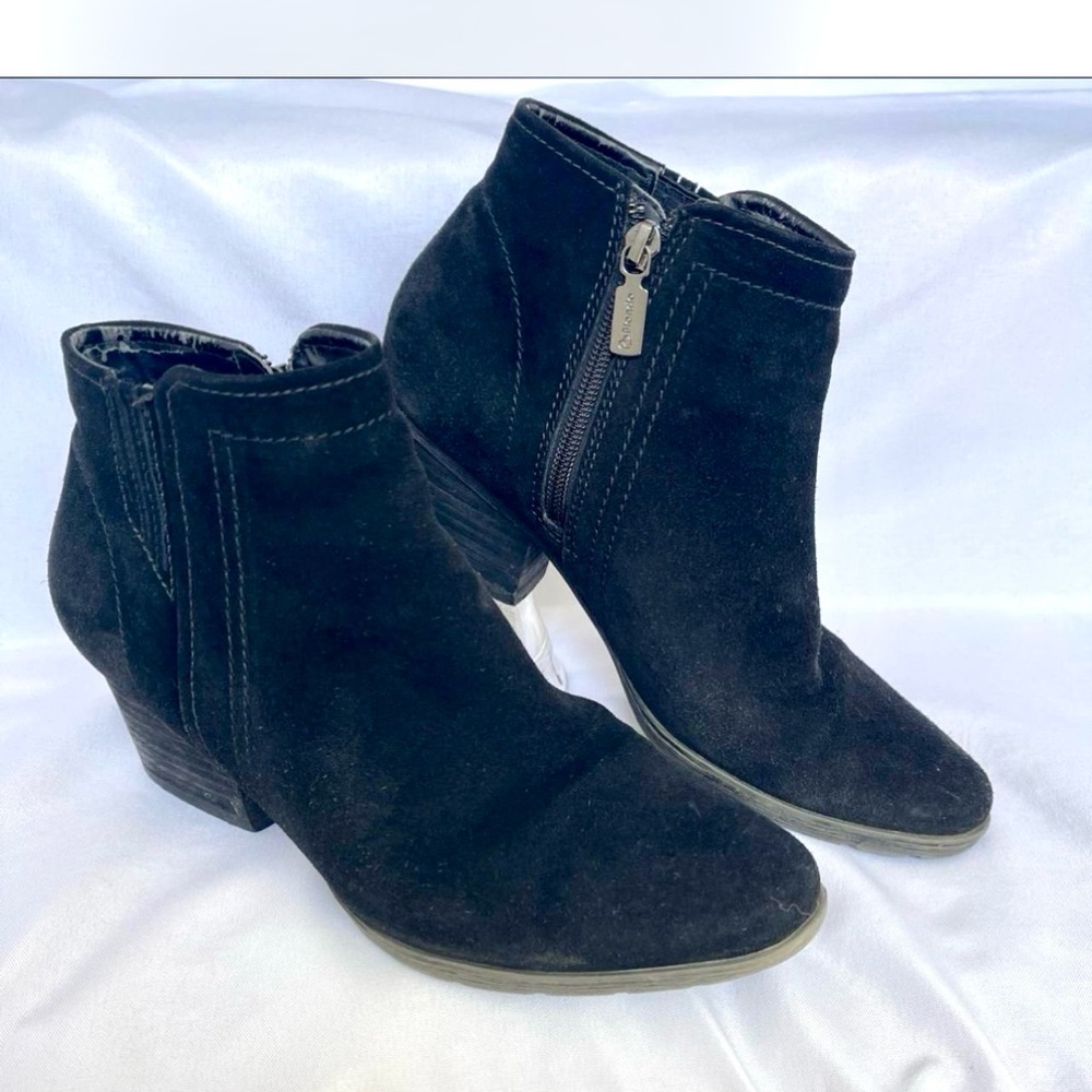 Black Suede Ankle Boots